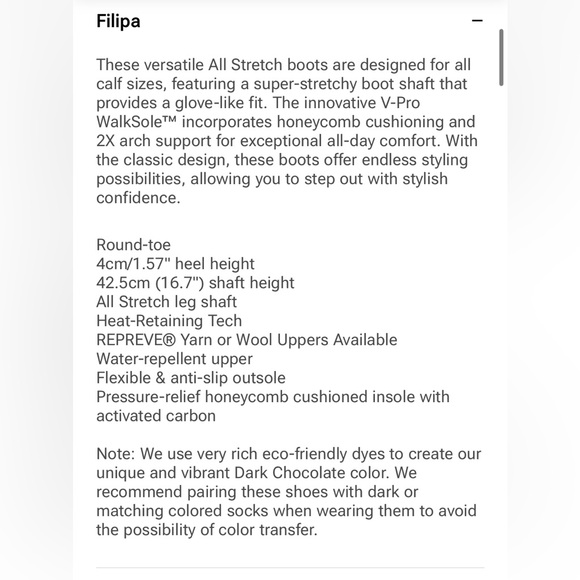 Vivaia Filipa Wool Knee Hi Tall Boots Pull On Womens Size 9.5 /41 Beige taupe - Picture 14 of 15